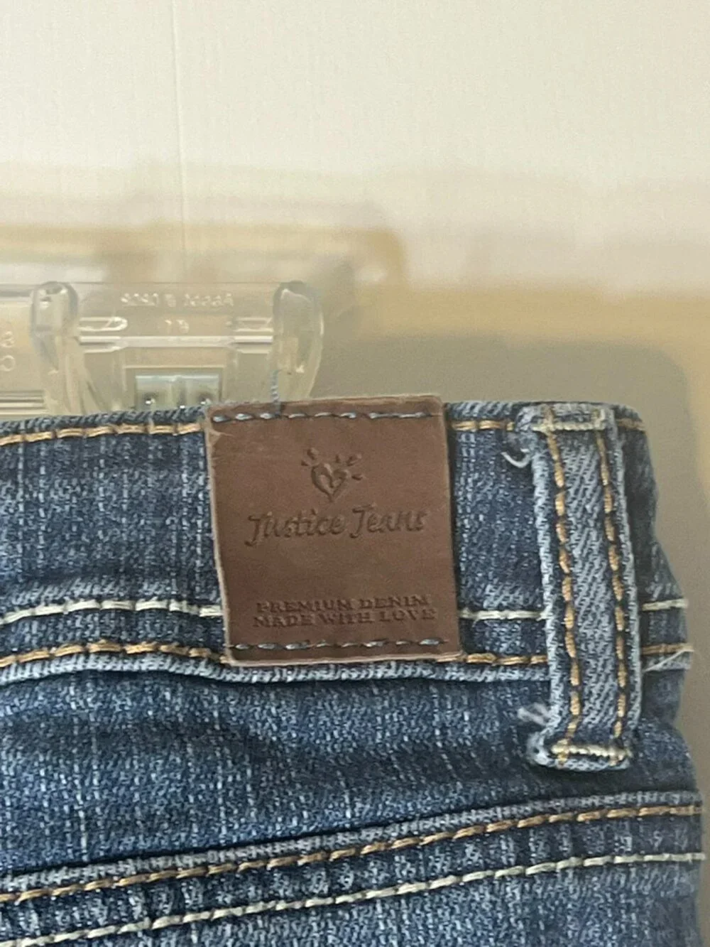 Justice Jeans Girls Boot Cut, Size 12S